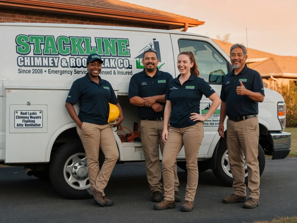 Chimney flashing repair company in Norwich, KS